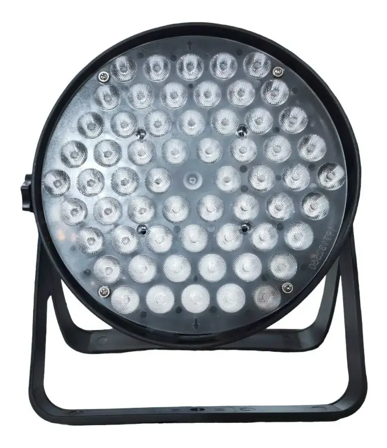 Foco Slim PAR LED 60x1.5W 3 en 1 DMX Disco Fiesta
